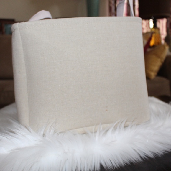 Owl embroidered basket storage with handles - Picture 3 of 7